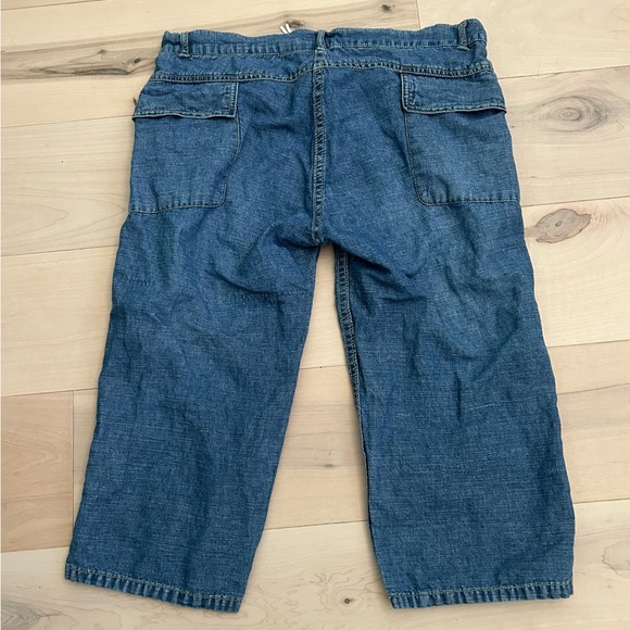 Max Studio Cotton/Linen Bermuda Shorts Size 8 - Picture 2 of 13